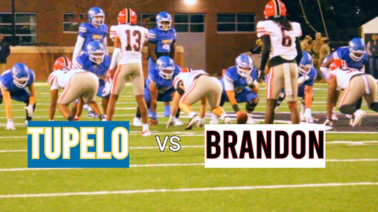 Who’s The King Of MS!? 👑 : #1 Tupelo(7A) vs #2 Brandon(7A) || MSHSF Week 15