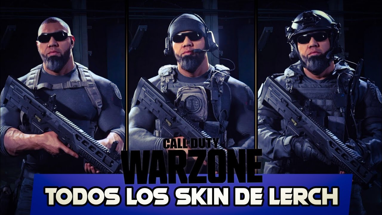 Como Desbloquear todos los Skin del Operador LERCH Warzone Pase de Batalla Temporada 5