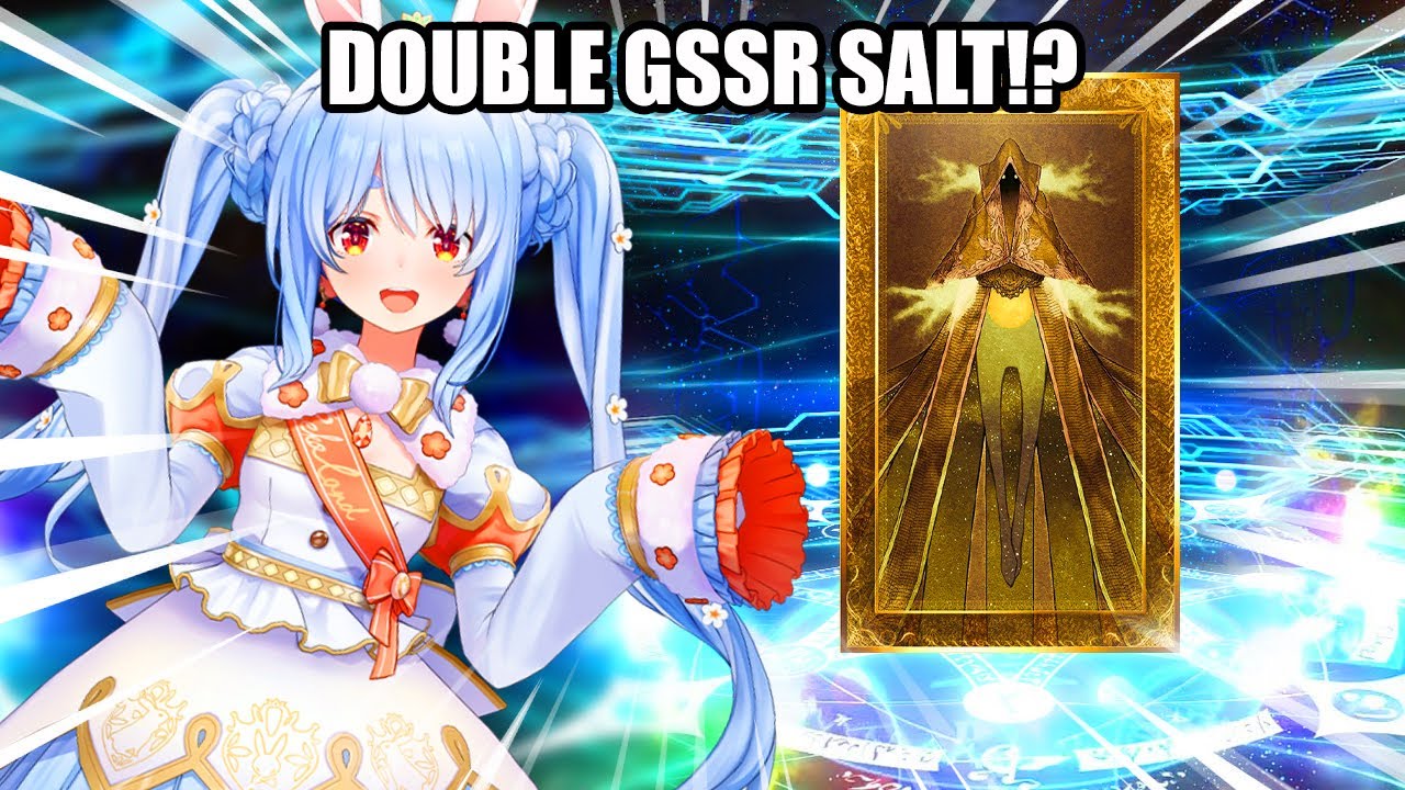 [FGO] Pekora experienced the two GSSR's banner!