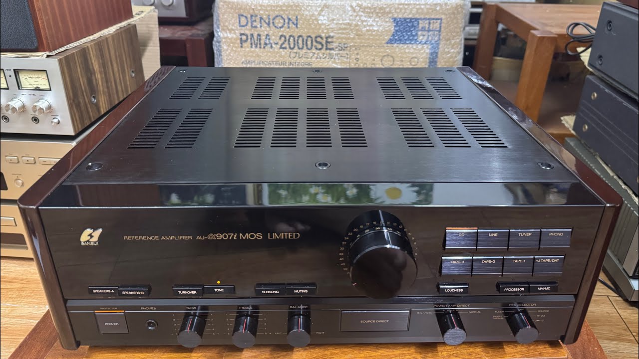 Ampli Sansui Alpha 907i Mos Limited 