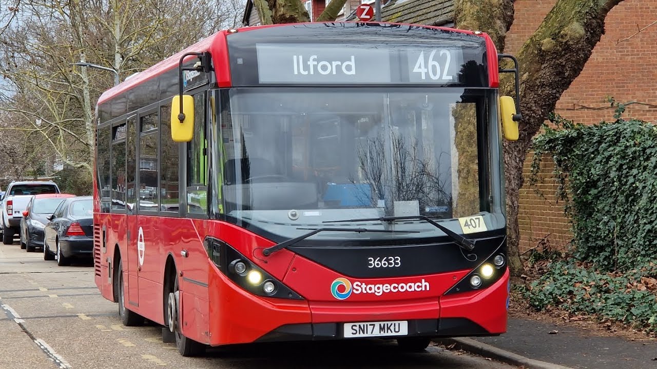 FULL JOURNEY | LONDON BUS 462 LIMES FARM ESTATE - ILFORD  (SN17MKU) 36633