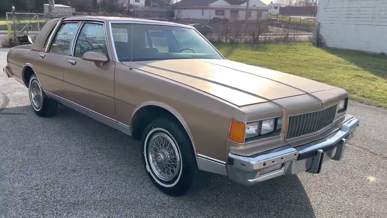 RARE 1986 Caprice LS For Sale and Sold Headed To Chicago