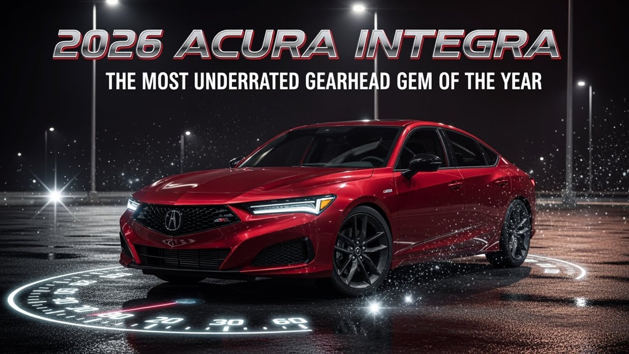 Почему Acura Integra 2026 года — самая недооцененная автомобильная жемчужина года | KlutchnChrome