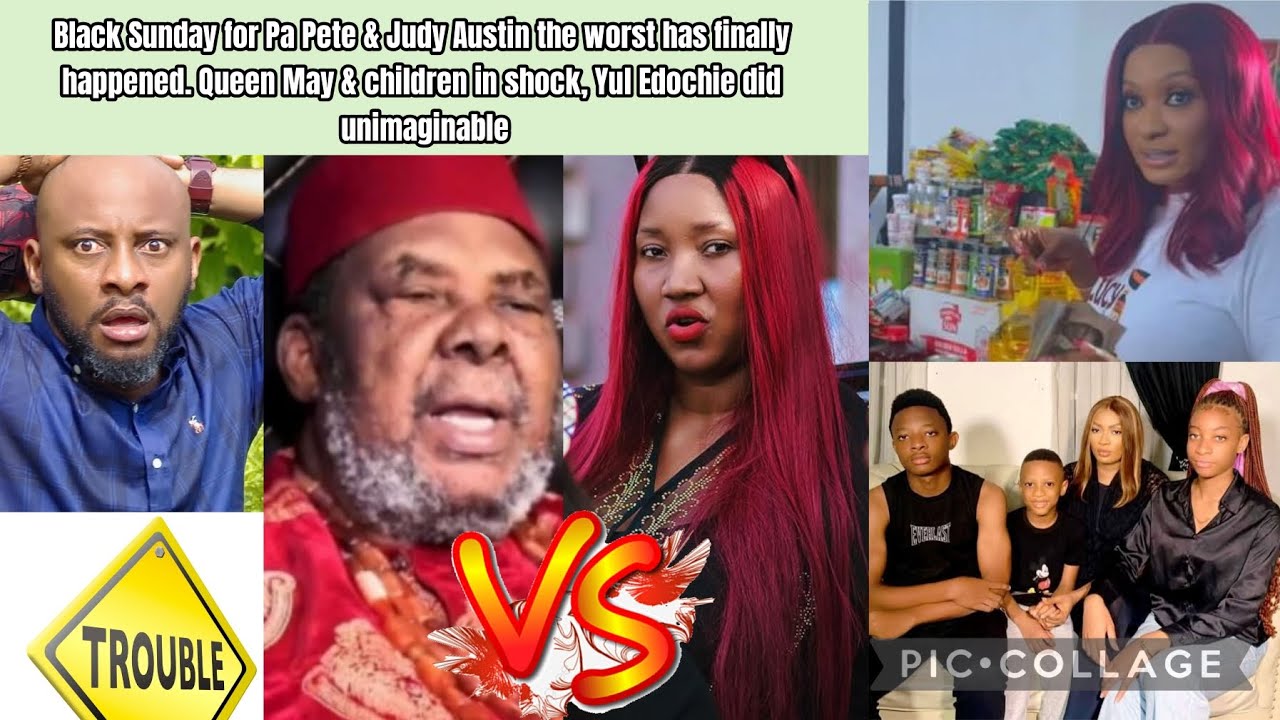 Black Sunday for Pa Pete & Judy Austin the worst has finally happened. Queen May & children in shock
