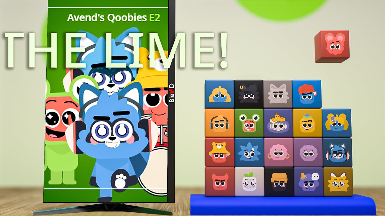 Qoobies Cube Showcase : Meet All the Adorable Characters!