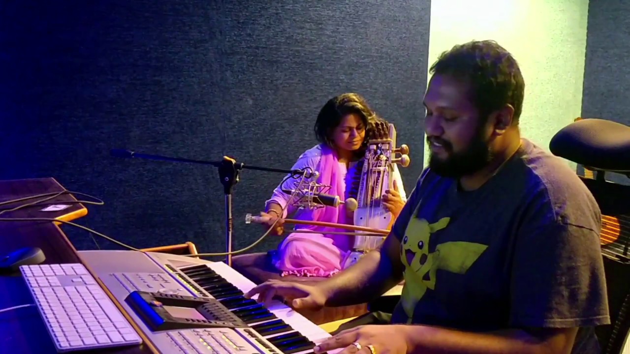 #AnjaliAnjali #ARR #SPB AnjaliAnjali Song Cover Duet Sarangi Manonmani