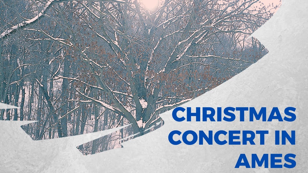 Snowy Christmas Concert in Ames