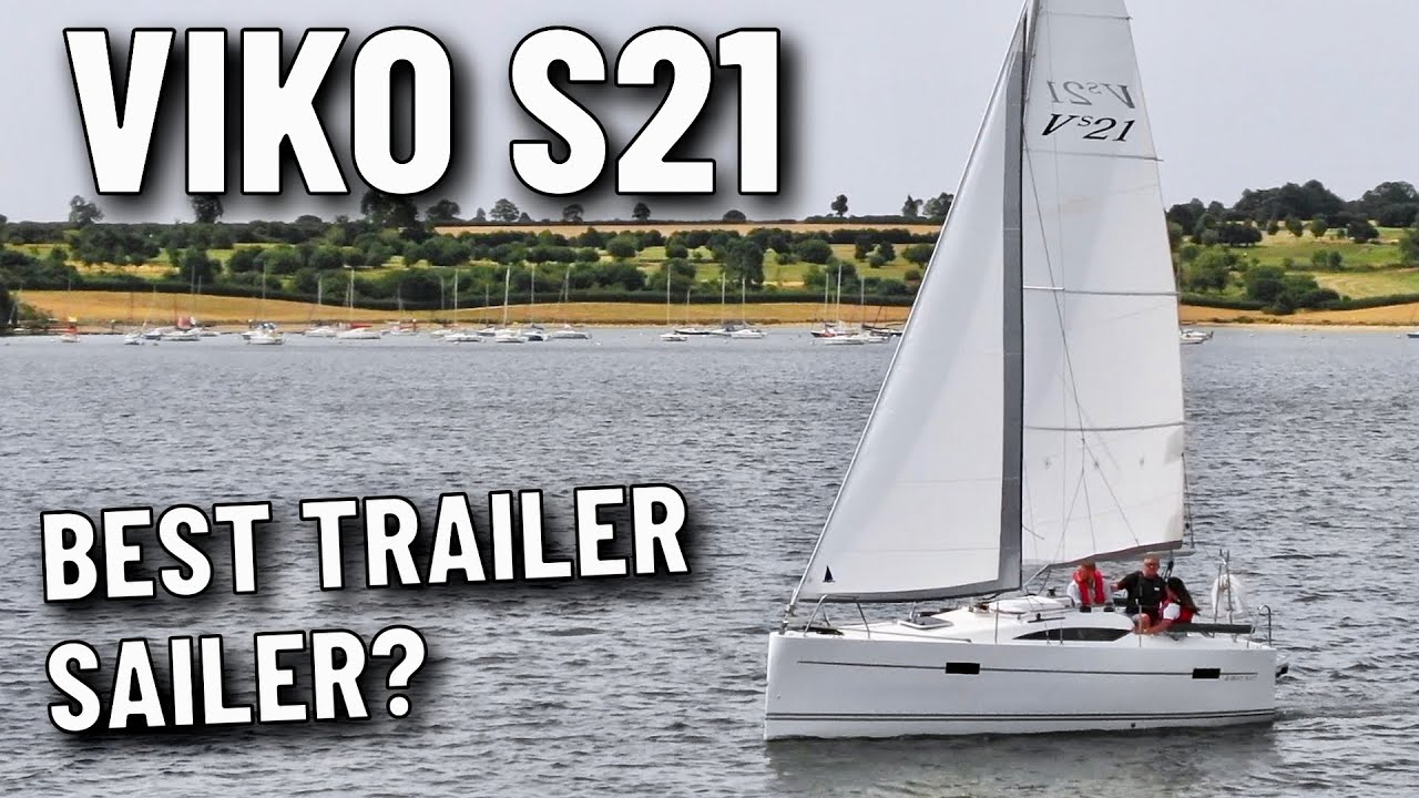 VIKO S21 TRAILER SAILER | Обзор лодки + Тест-драйв