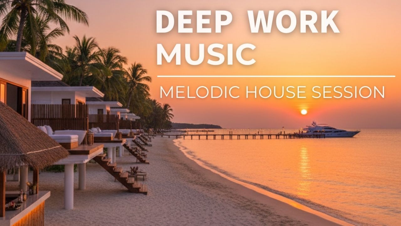 Melodic House Work BGM for Deep Focus | Background Music