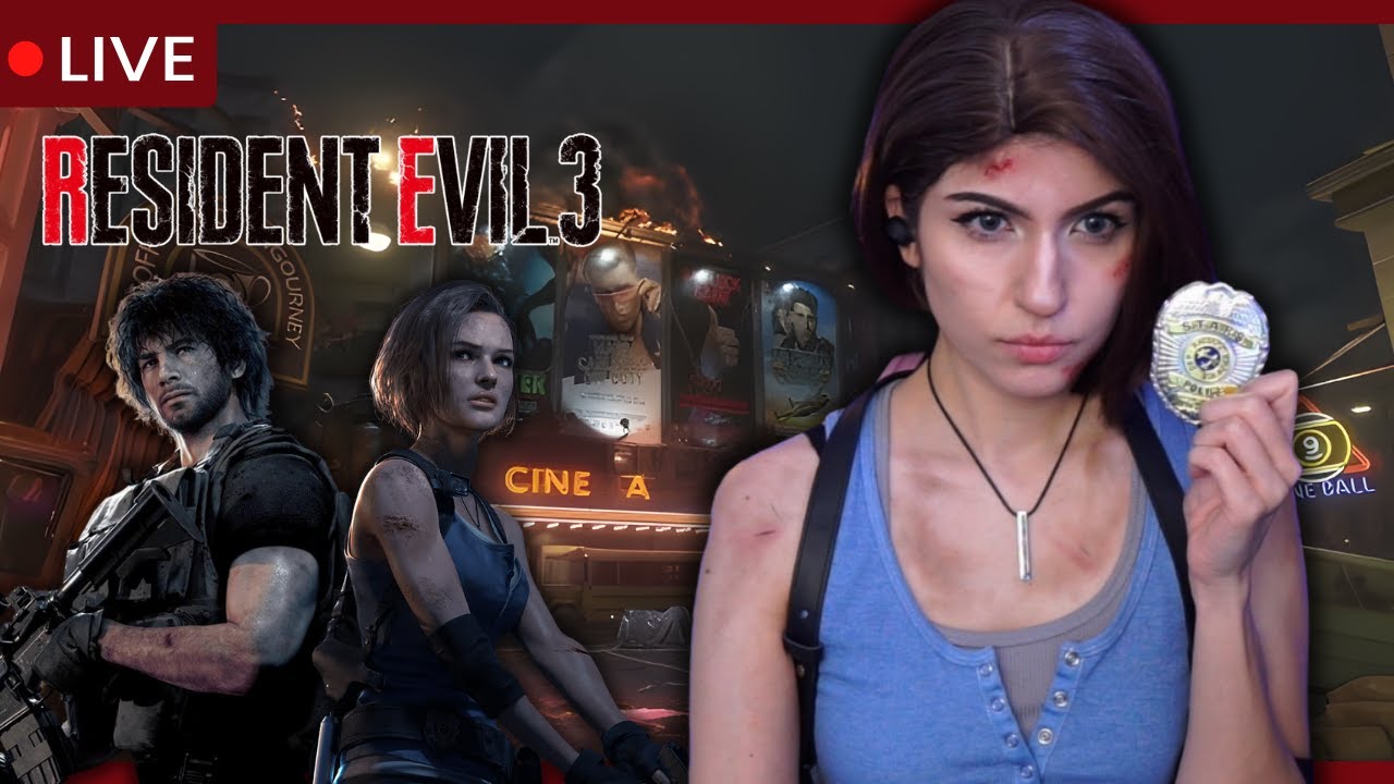 ☣︎ RESIDENT EVIL MARATHON ☣︎ [Resident Evil 3 Remake 1/2] || KittyRawr
