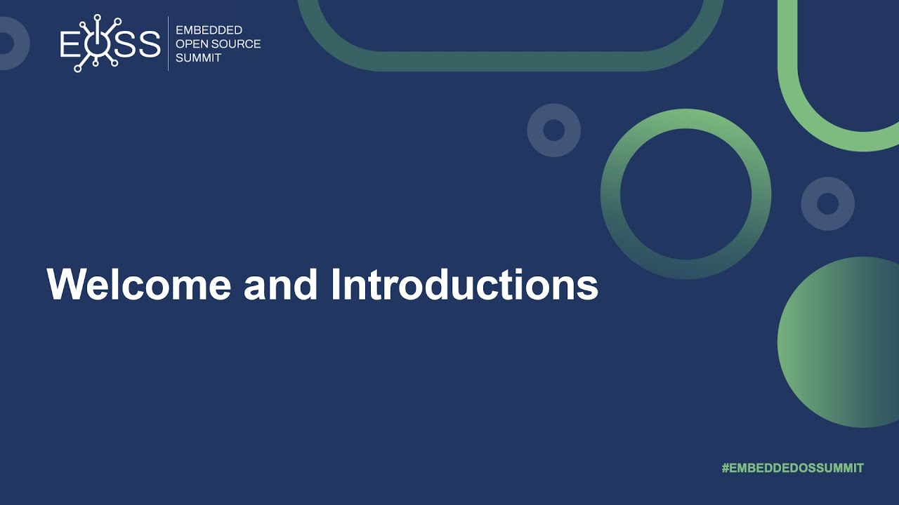 Welcome and Introductions