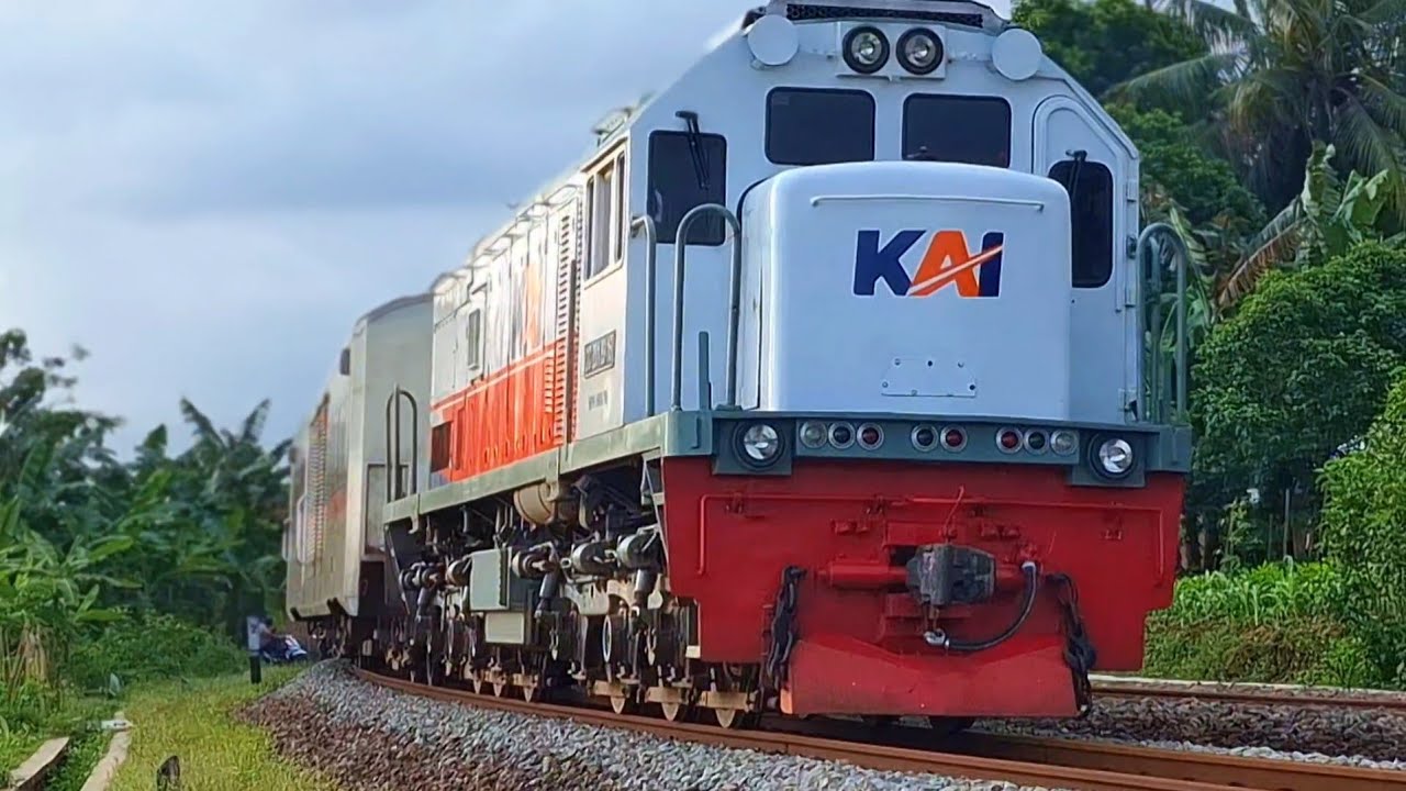 KERETA API PANJANG‼️ HUNTING 30 KERETA API NGEBUT DI PERLINTASAN MENIKUNG