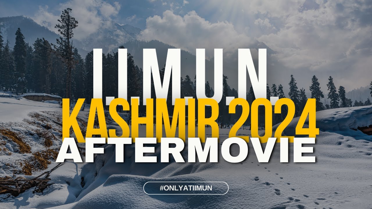 I.I.M.U.N. Kashmir 2024 Aftermovie