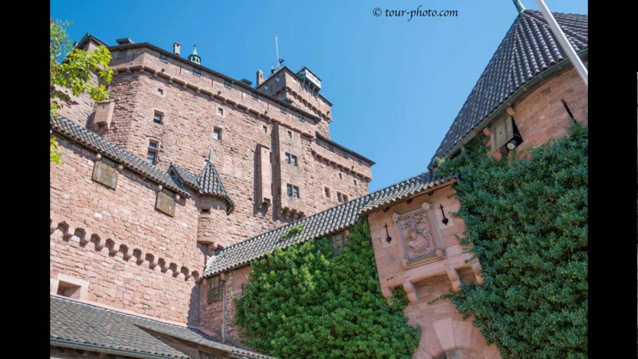 ЭЛЬЗАС. ЗАМОК О-КЁНИГСБУРГ (HAUT-KOENIGSBOURG).