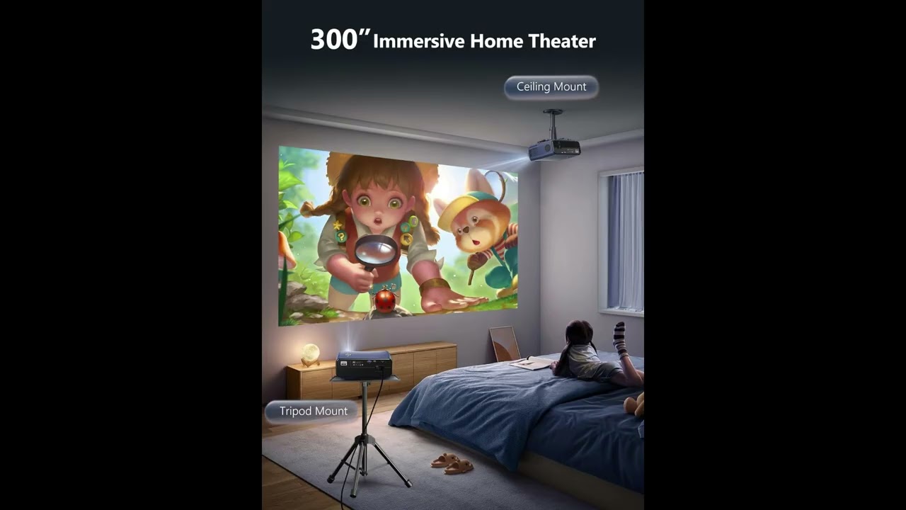 4K HDR Smart Projector Review: Ultimate Home Theater Upgrade 2026