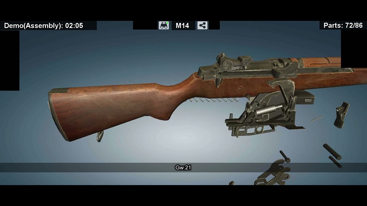 M14 - Disassembly & Assembly (Auto Demo) (World of Guns: Gun Disassembly)