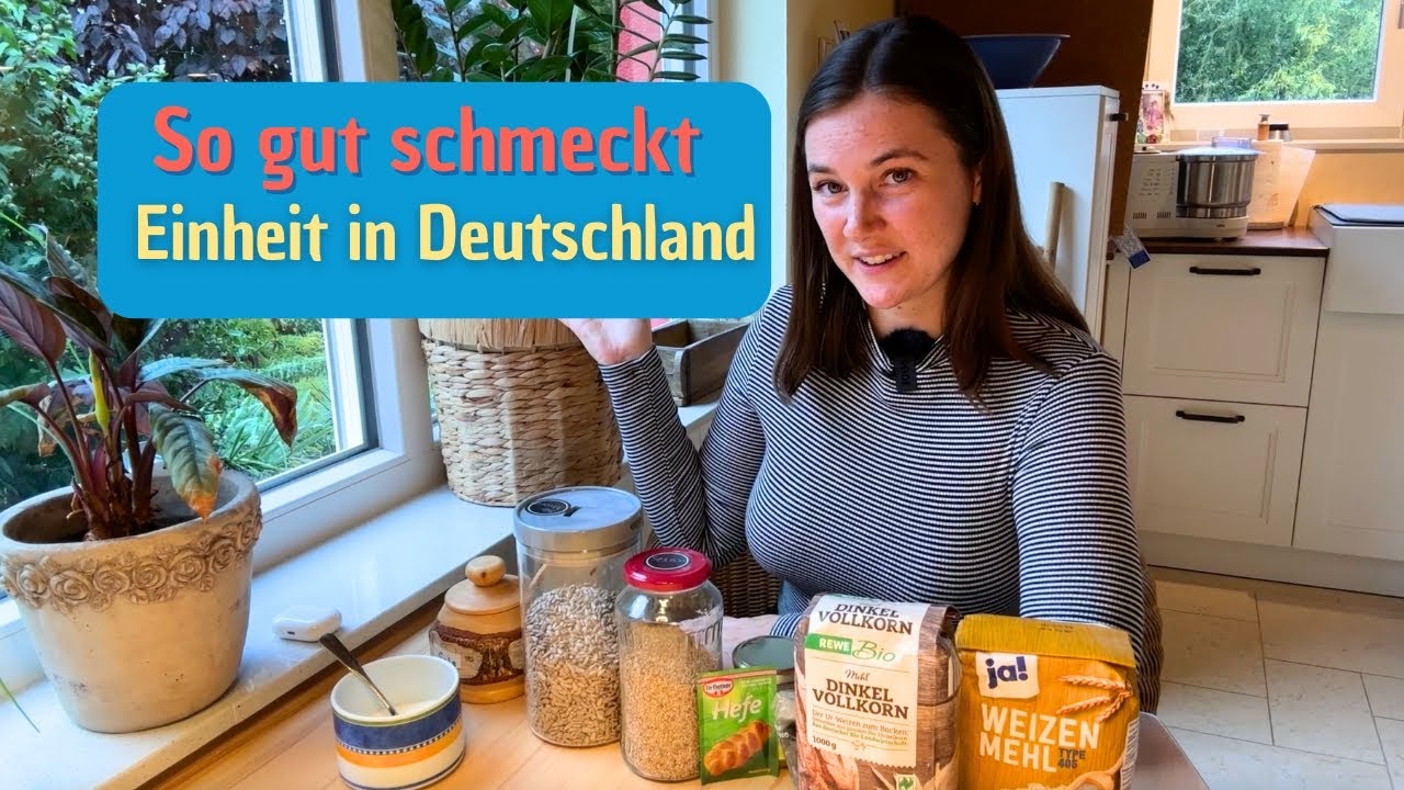Backe mit uns die Einheitsbrötchen von Deutschland singt und klingt!
