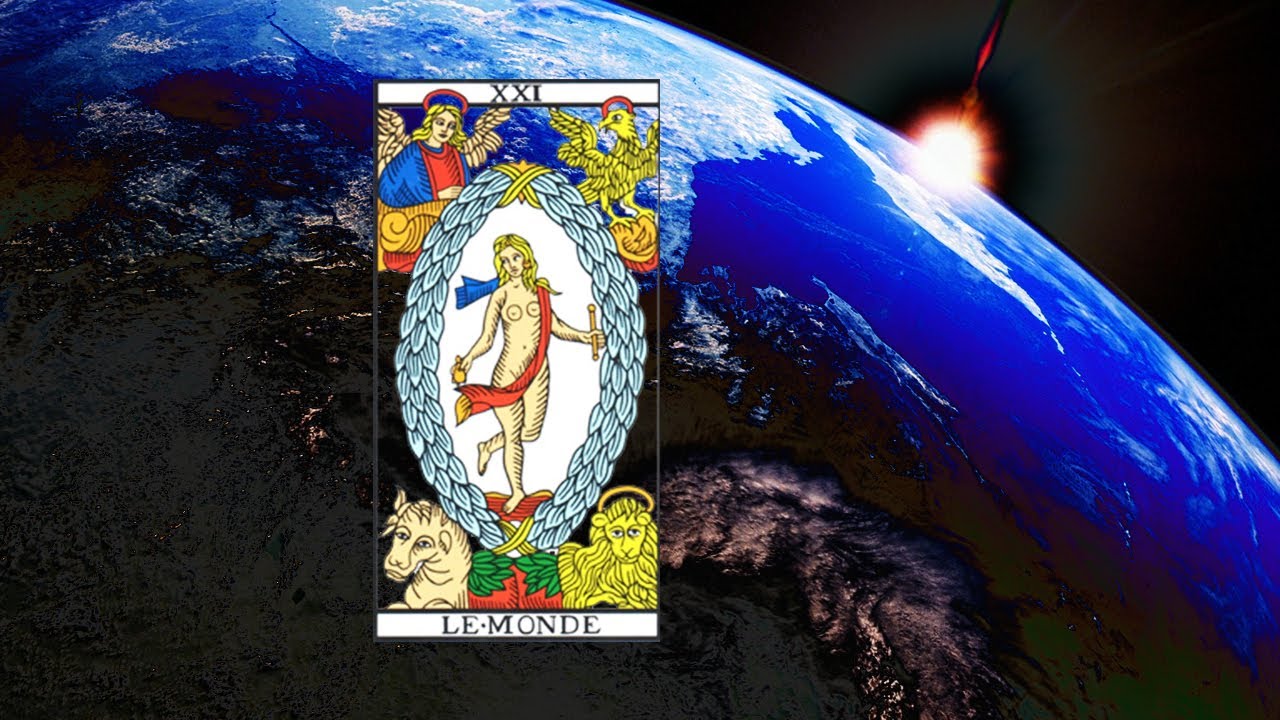 Tarocchi Marsigliesi - XXI. IL MONDO