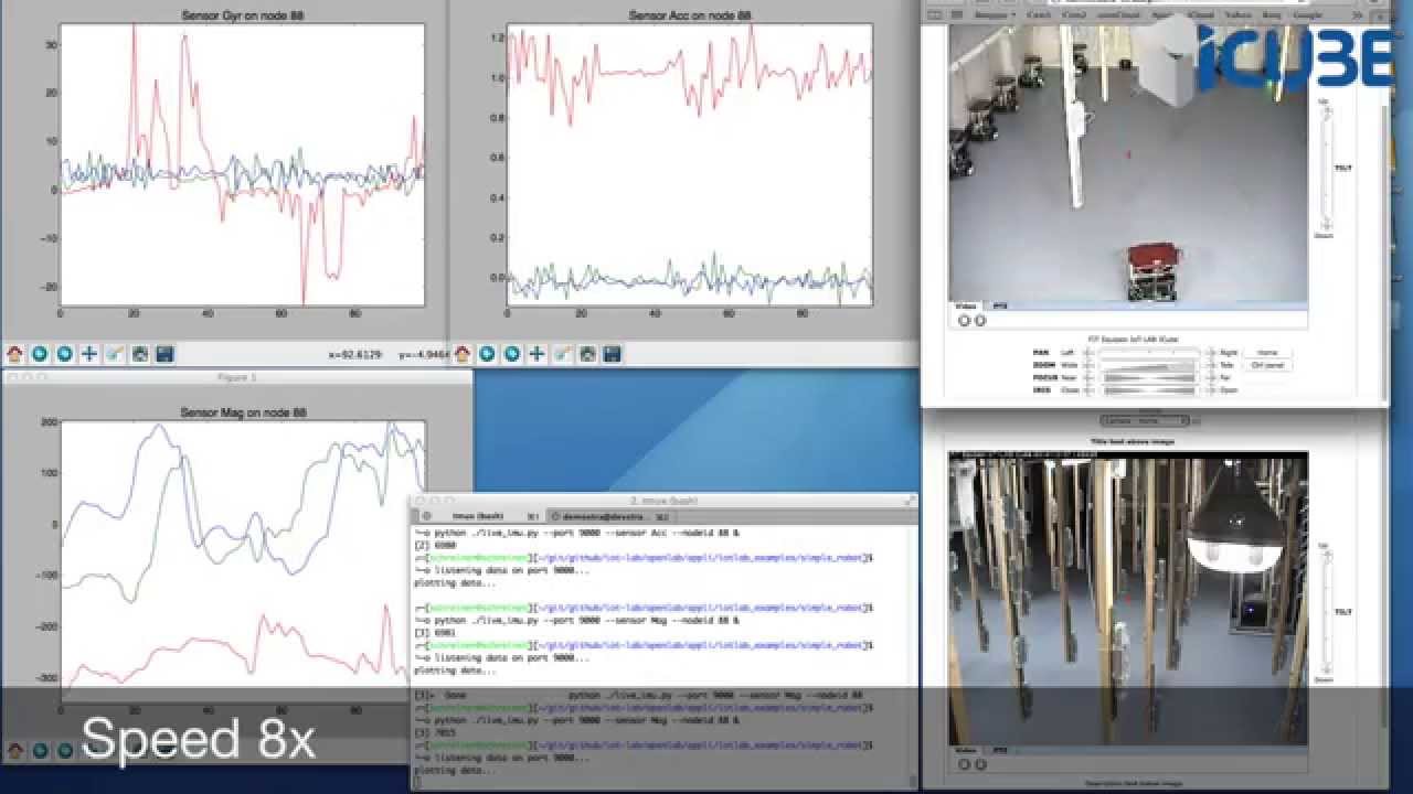 FIT IoT-LAB Robots Demo 01