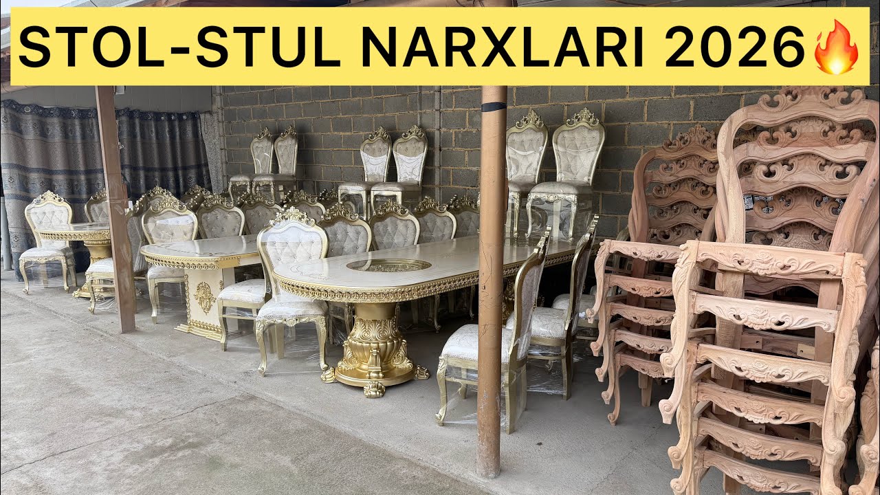 ARZON VA SIFATLI JOYIDAN STOL-STULLAR YANGI NARXLARI🔥2026