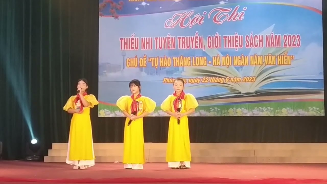 Thì giới thiệu sách hè cấp huyện- Trường TH Vân Phúc