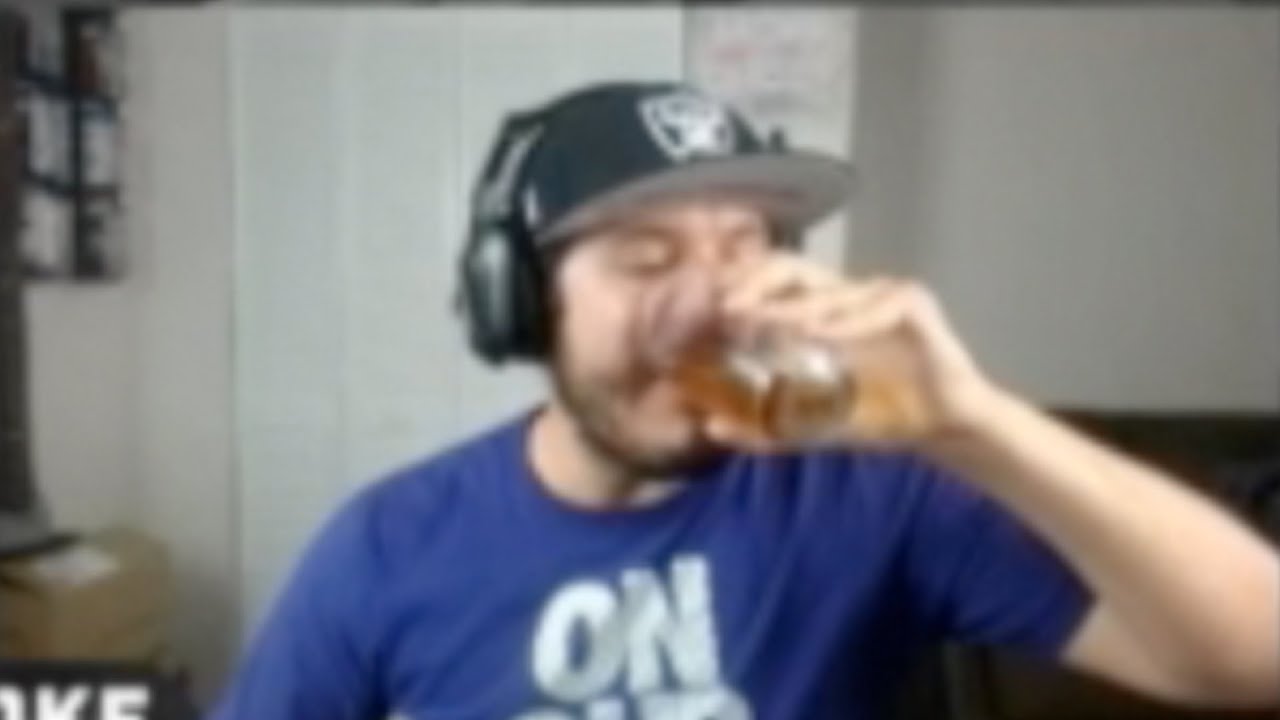 TOKE NASTY CHUGS TWO BEERS!!!