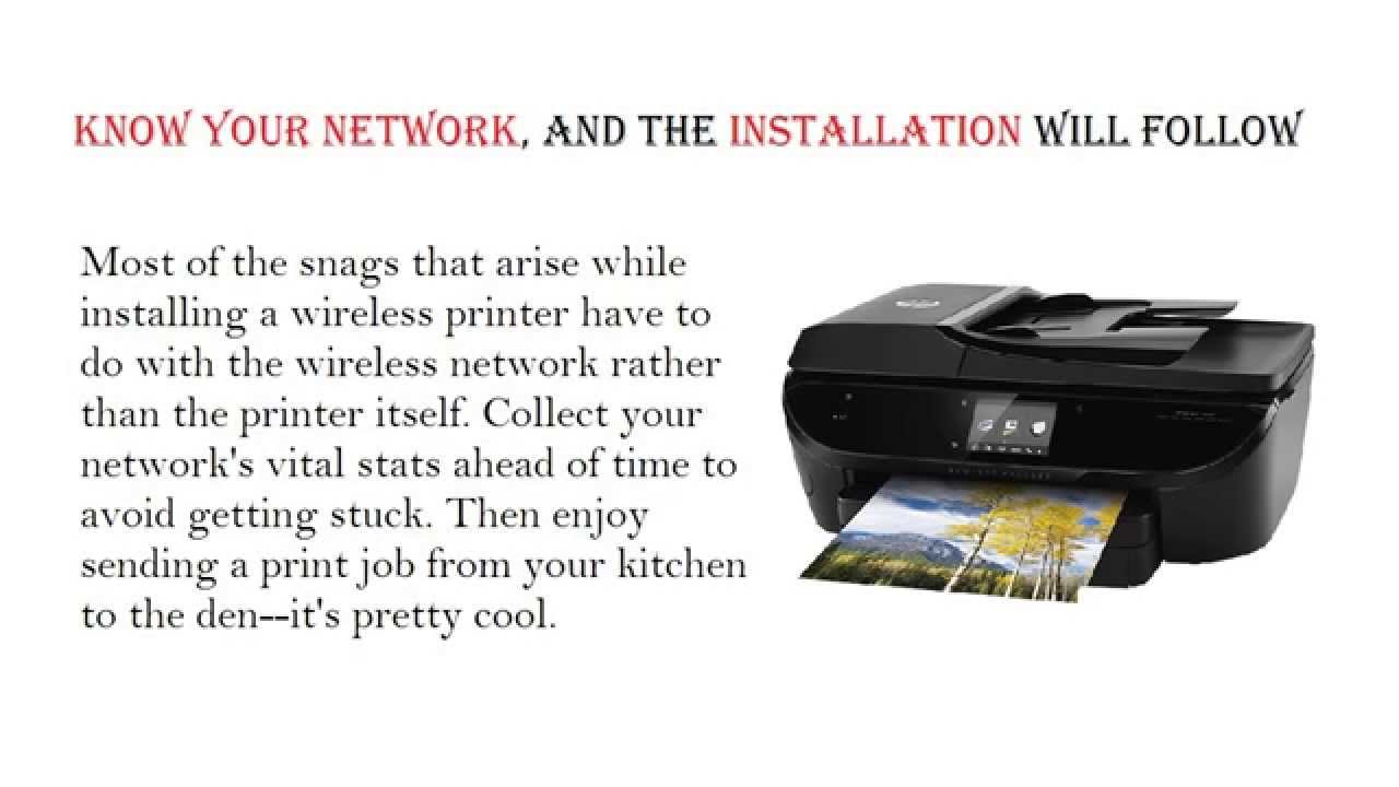 Wireless Printer Setup and Installation Guide