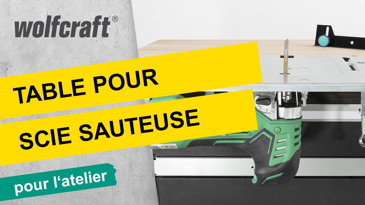 Table de scie sauteuse