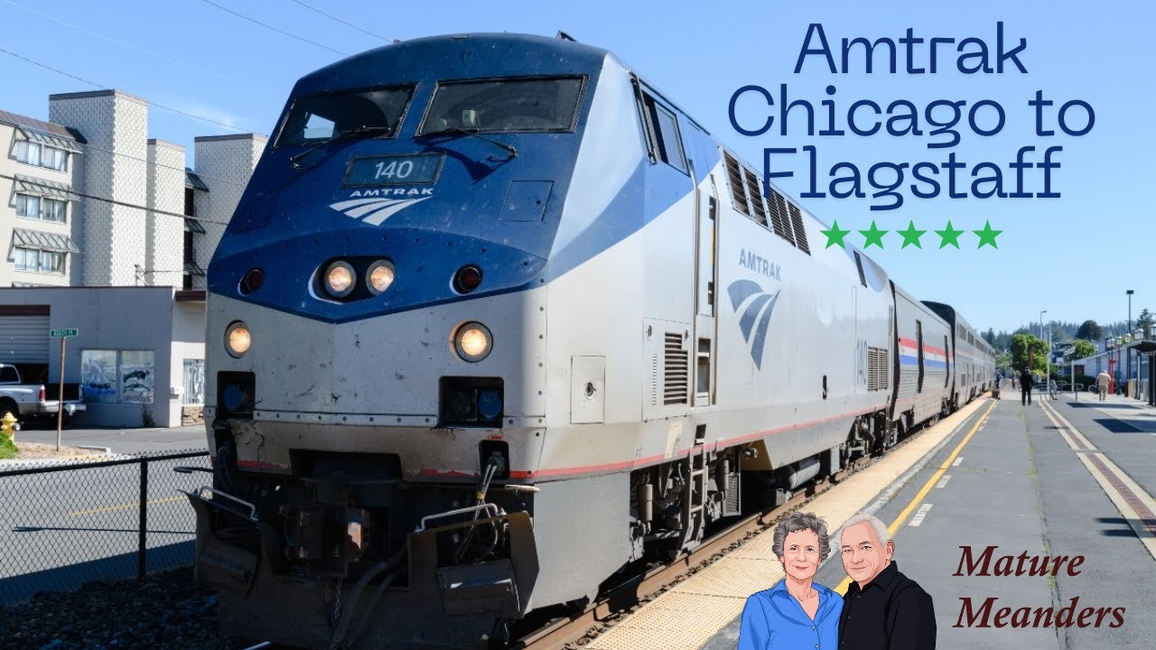 Amtrak Cross Country Adventure: Scenic Journey Chicago to Flagstaff  🚆🗽🌆