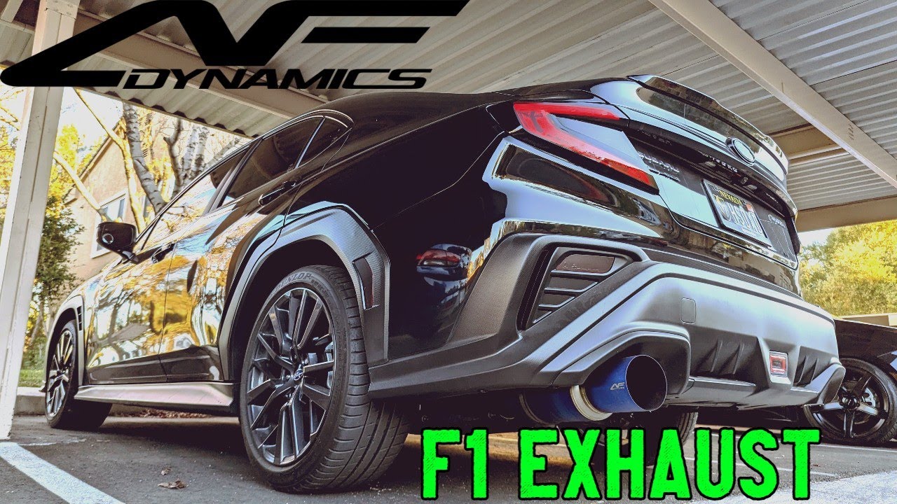 +22 WRX VB | AeroflowDynamics F1 Titanium Exhaust Install