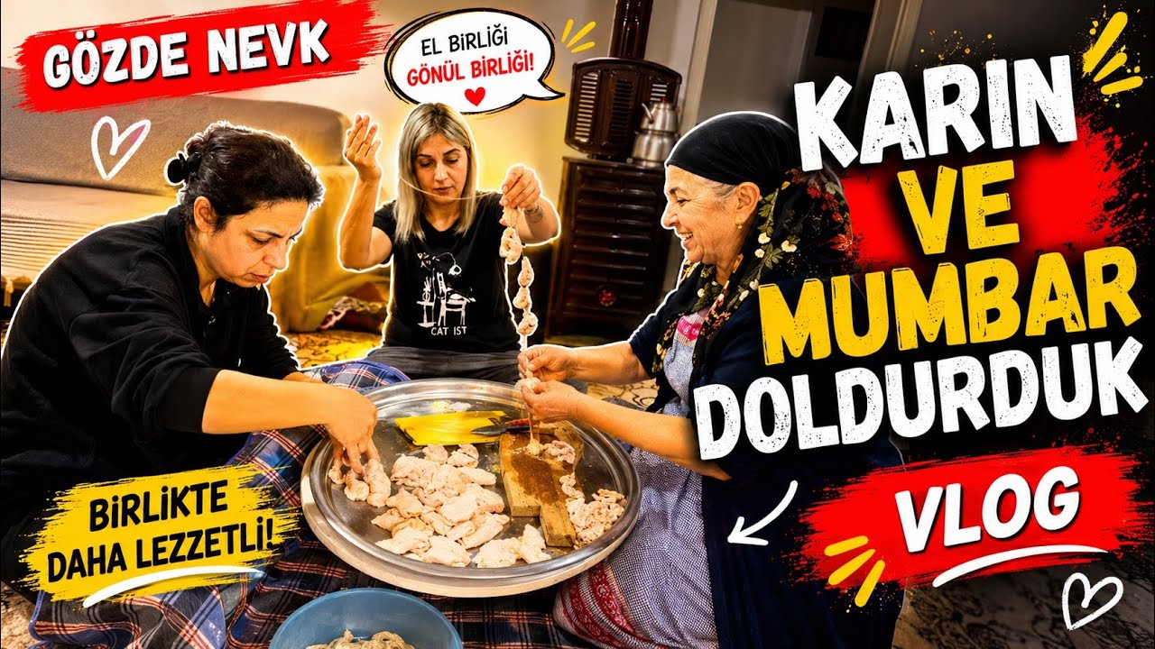 KARIN VE MUMBAR DOLDURDUK