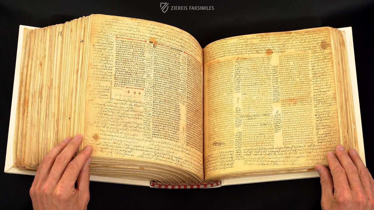 THE CODEX VATICANUS B - Browsing Facsimile Editions (4K / UHD)