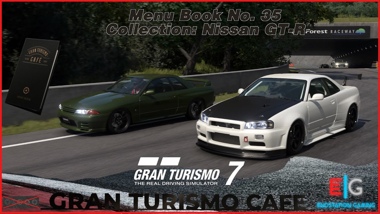 Gran Turismo 7 - GT Cafe - Menu 35  - Collection: Nissan GT-R -  PS5 - No Assistants