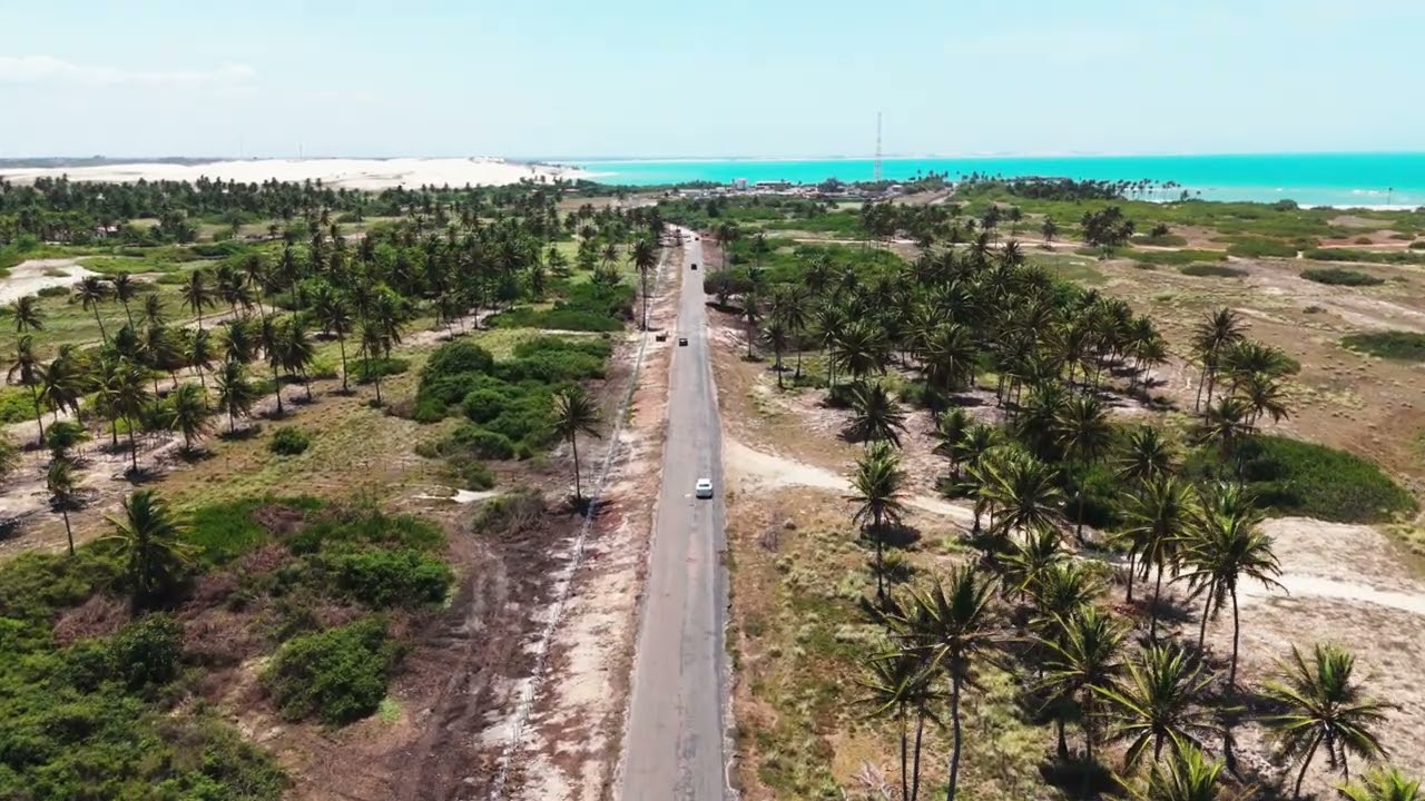 PRAIA DA PEDRA RACHADA - PARACURU - CEARÁ - BRASIL