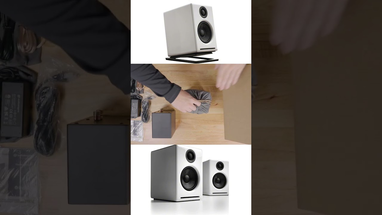 Audioengine A2+ - Altavoces de escritorio con alimentaci&oacute;n de 60 W