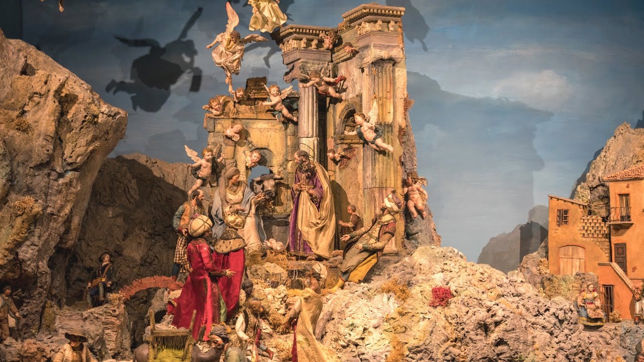 La crèche napolitaine de la basilique Notre-Dame de Fribourg