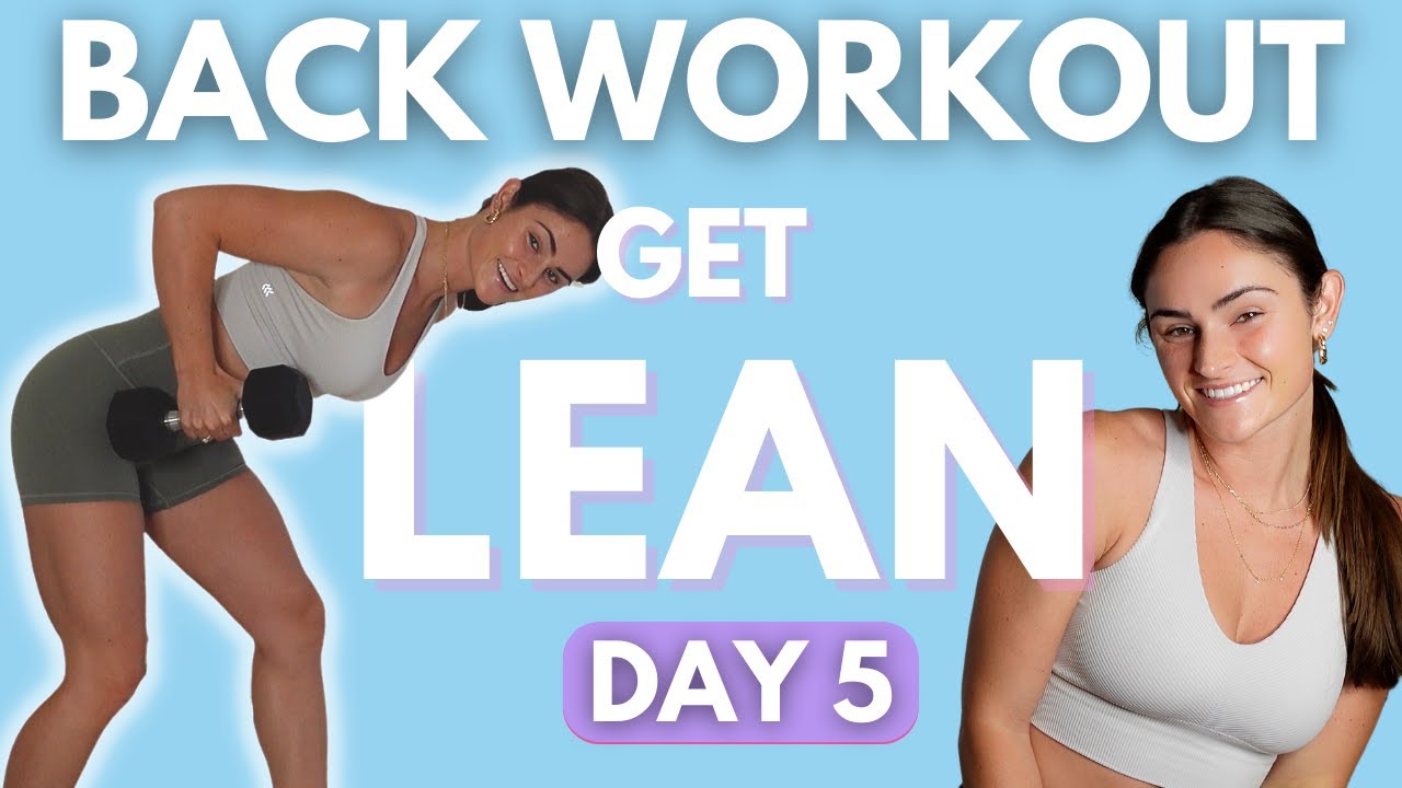 Тренировка спины с гантелями x ДЕНЬ 5 Серия Get Lean