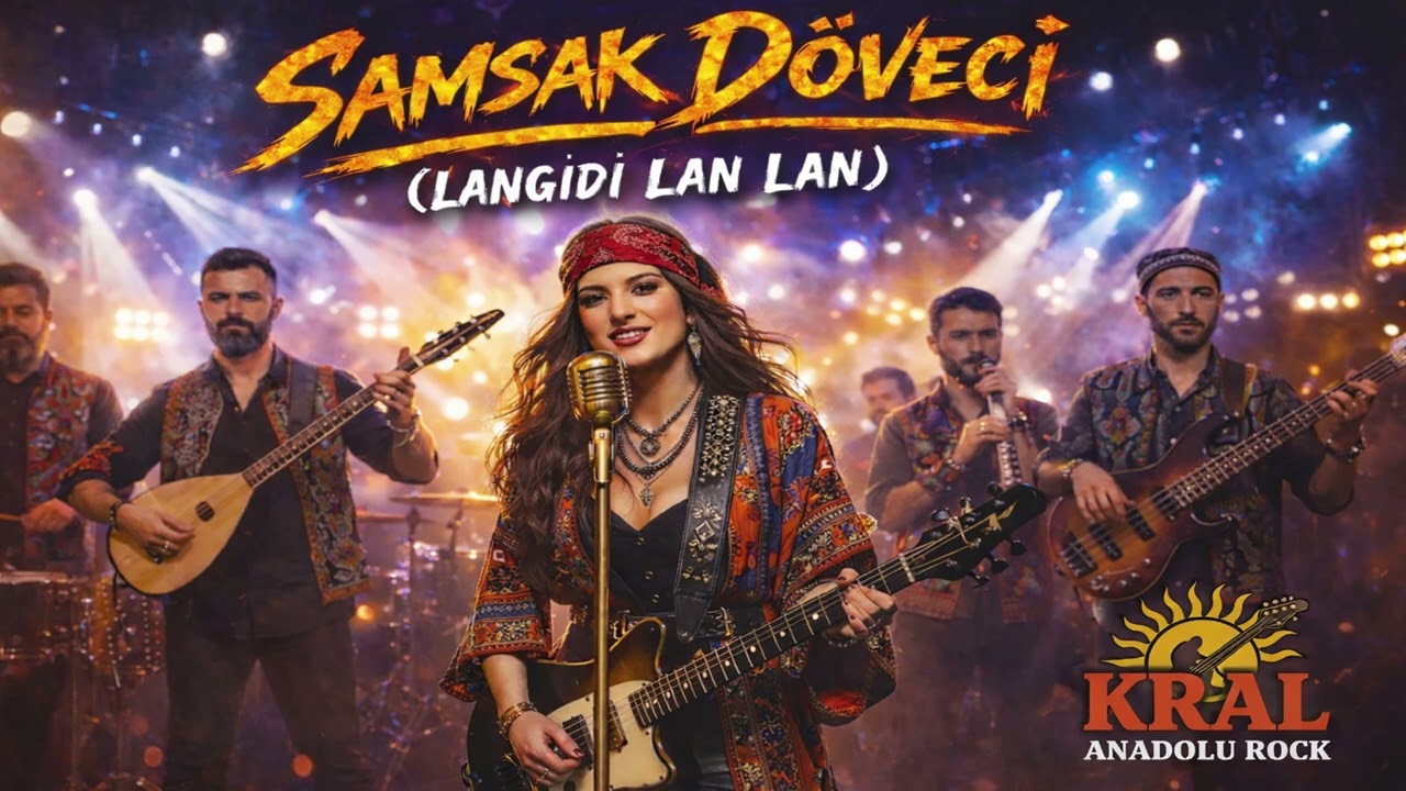 SAMSAK DÖVECİ (Langıdı Lan Lan) 🔥 | Modern Anadolu Rock | Official Video