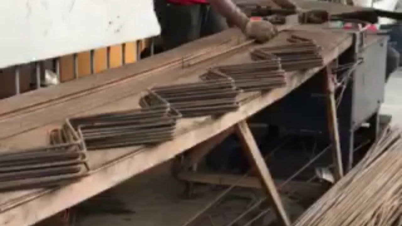 Bending of Zig-zag Links Rebar