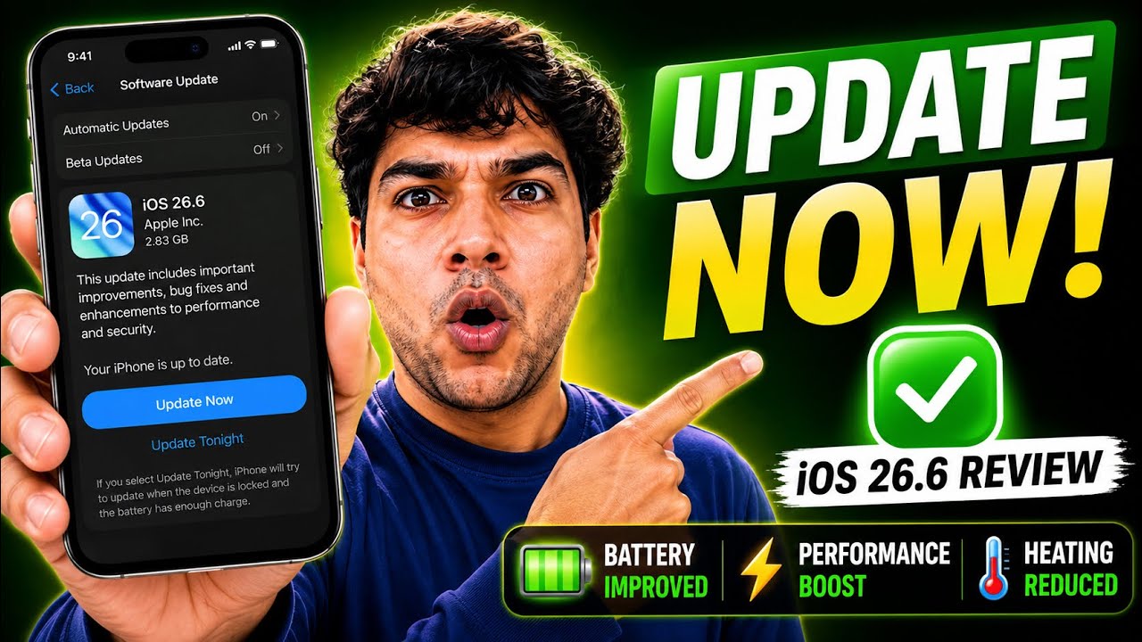 🚀 iOS 26.6 Review fixed everything 😱