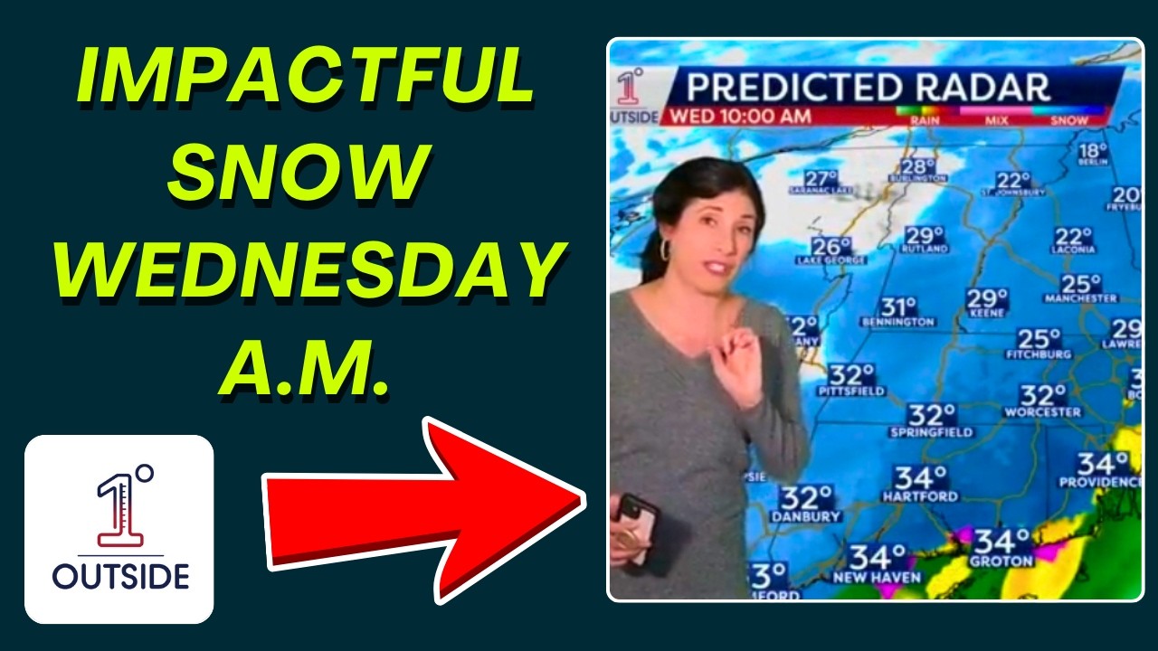 Tuesday Insights: Impactful Wednesday Morning Snow & Black Ice Thursday AM