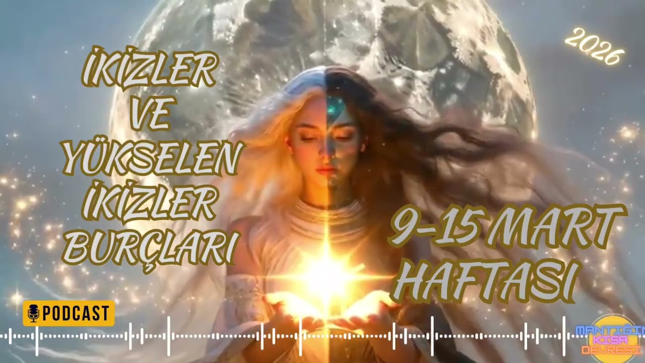 İkizler & Yükselen İkizler Burçları: 9-15 Mart Haftalık Yorumları | Kadersel Kariyer & Kazanç ♊️