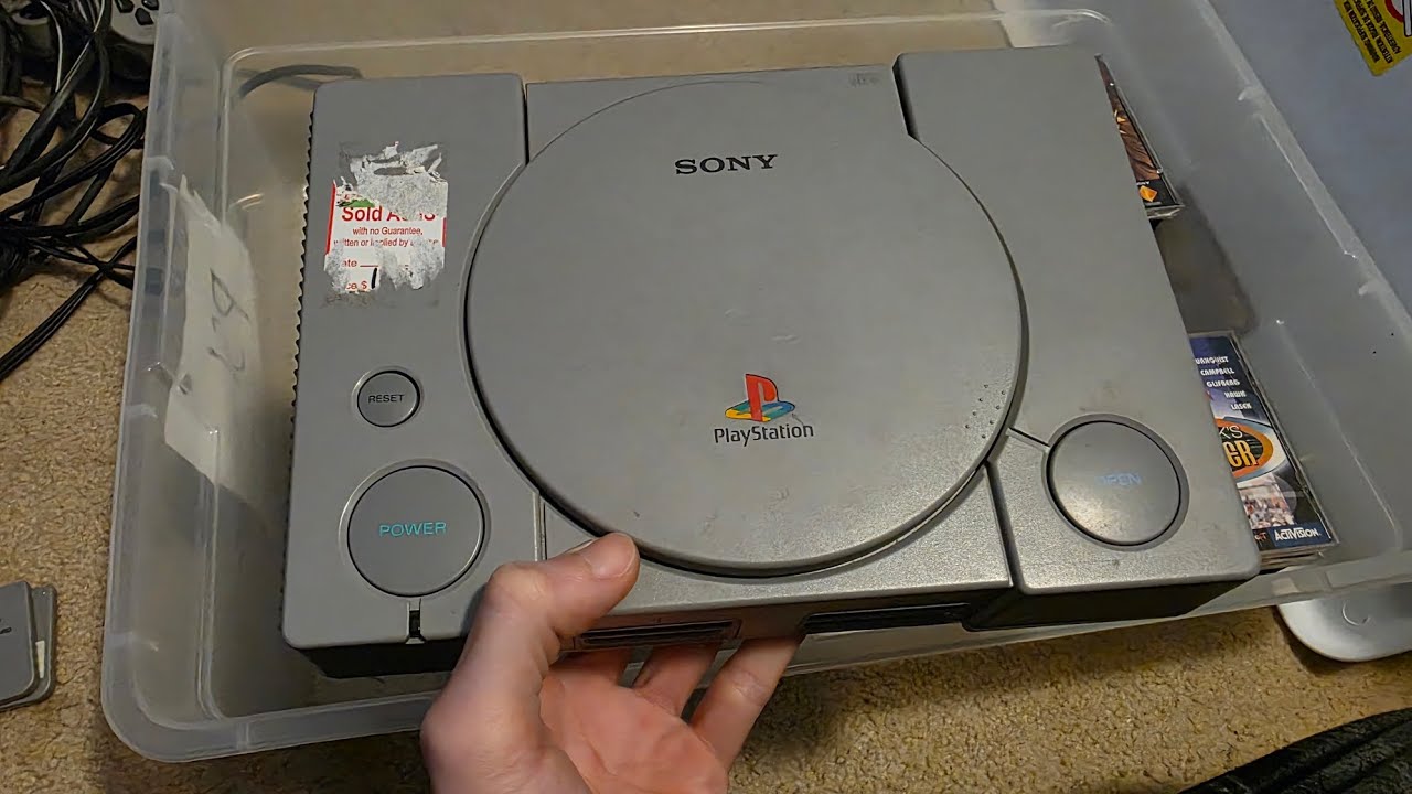 My original play station collection 