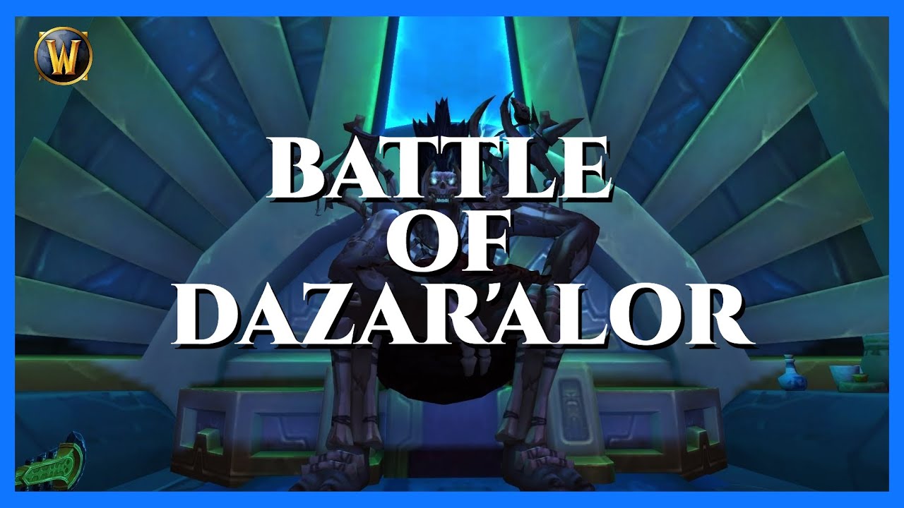 World of Warcraft - battle of dazar'alor raid | alliance mythic (solo) | no commentary