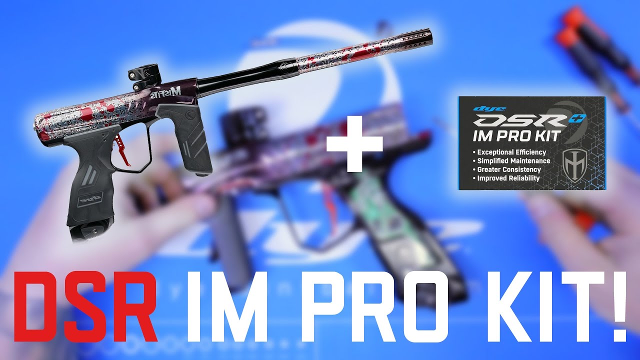(GER) DSR Ironmen PRO KIT Assembling | Dye Paintball Europe Official