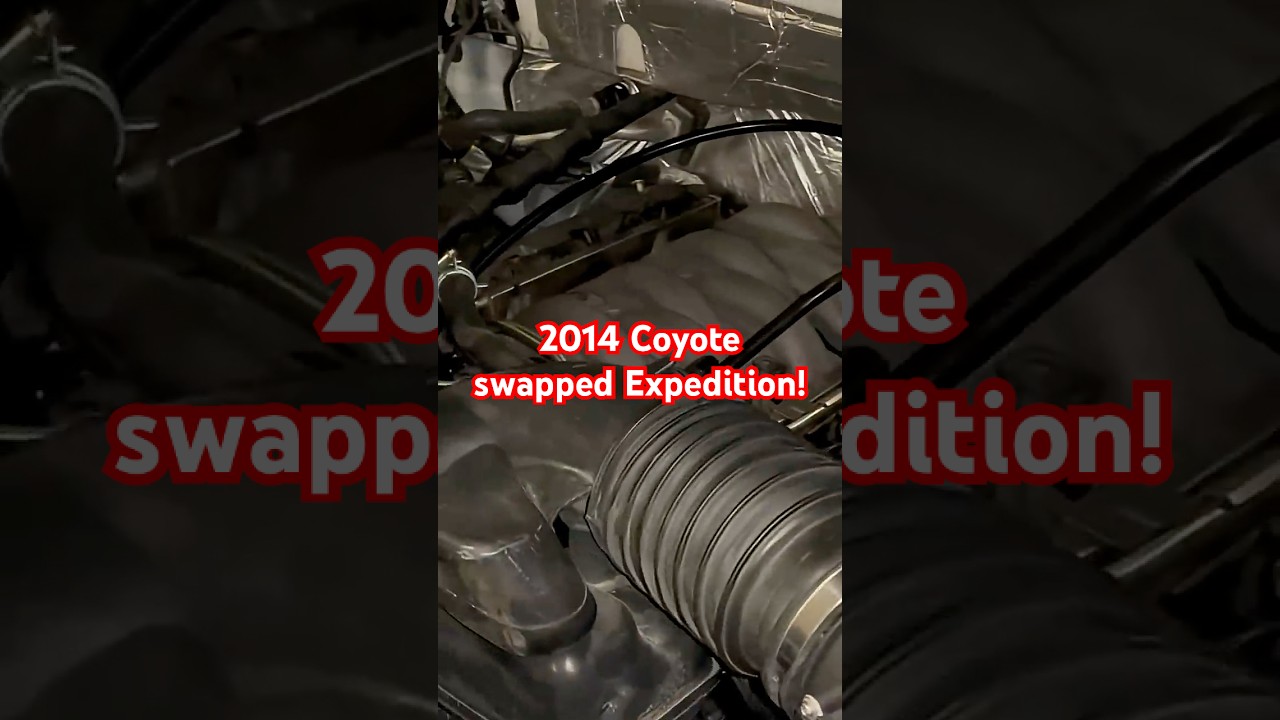 2014 Coyote Swapped Ford Expedition #makeitmodular #coyote #coyoteswap