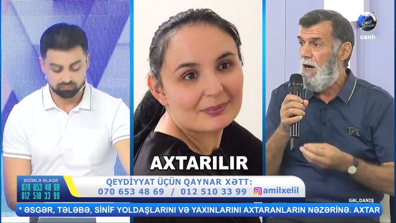 Gəl, Danış Amil Xəlilin təqdimatında I 07 09 2026 SPACE TV