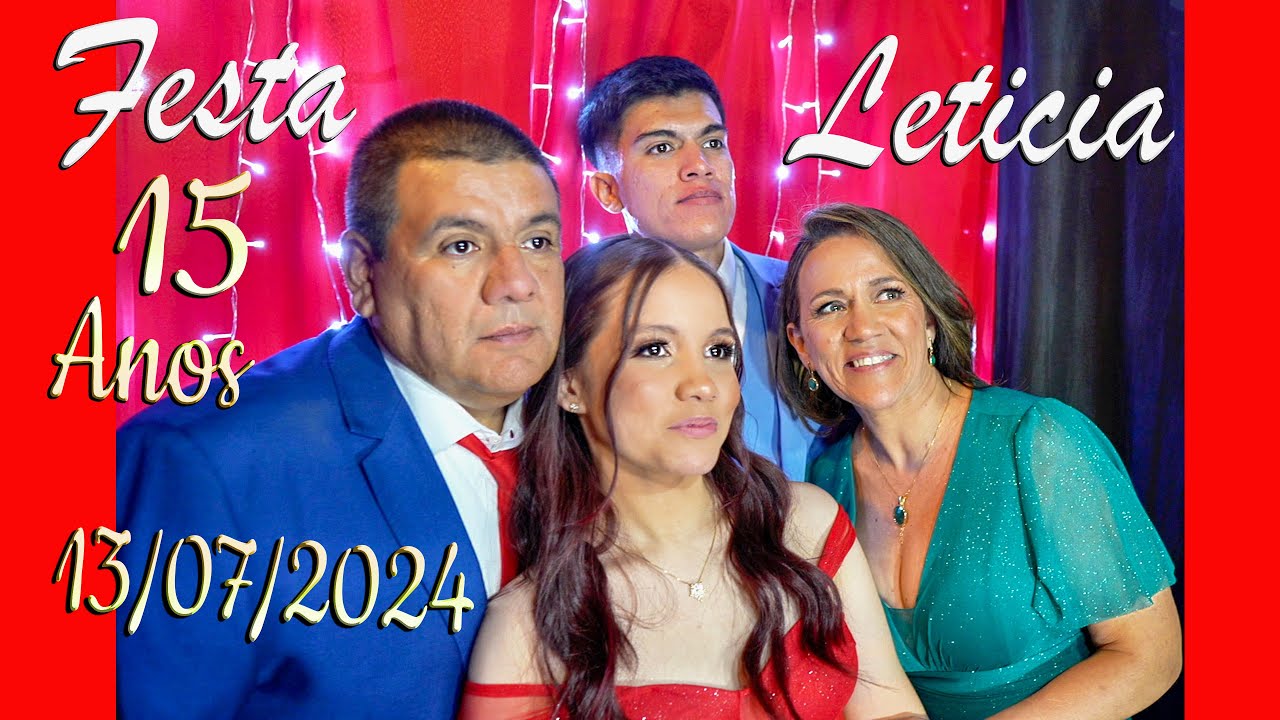 15 Anos Leticia Festa 13/07/2024