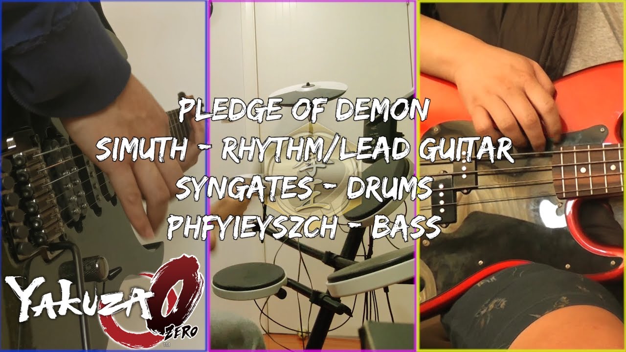 [TABS] Yakuza 0 - Pledge of Demon Band Cover [Kuze Theme] Bass tabs in description