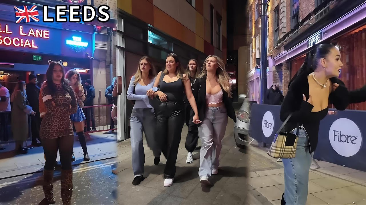 LEEDS UK NIGHTLIFE WALK TOUR - The Best Nighttime Experiences for Ladies!